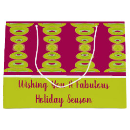 Grön kalk och burgundy