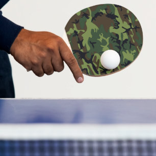Grön kamouflage mönster, militär mönster, armé pingisracket