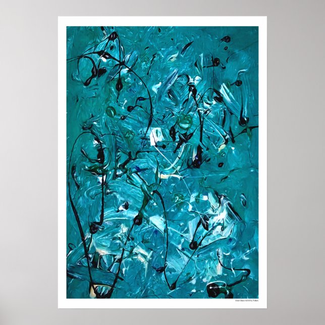 Grön Kaos Poster (Framsidan)