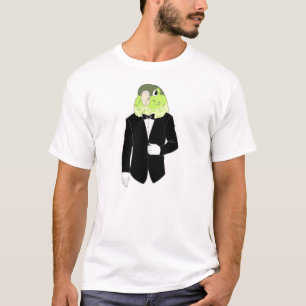 Grön kindConure smoking - manar skjorta Tee Shirt