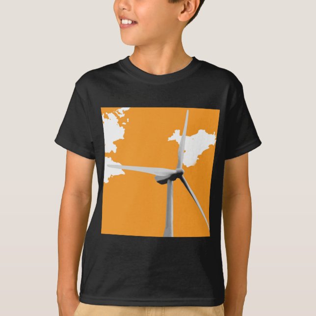 Grön Knowes vindlantgård T Shirt (Framsida)