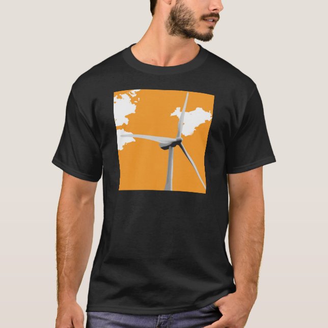 Grön Knowes vindlantgård Tee Shirt (Framsida)