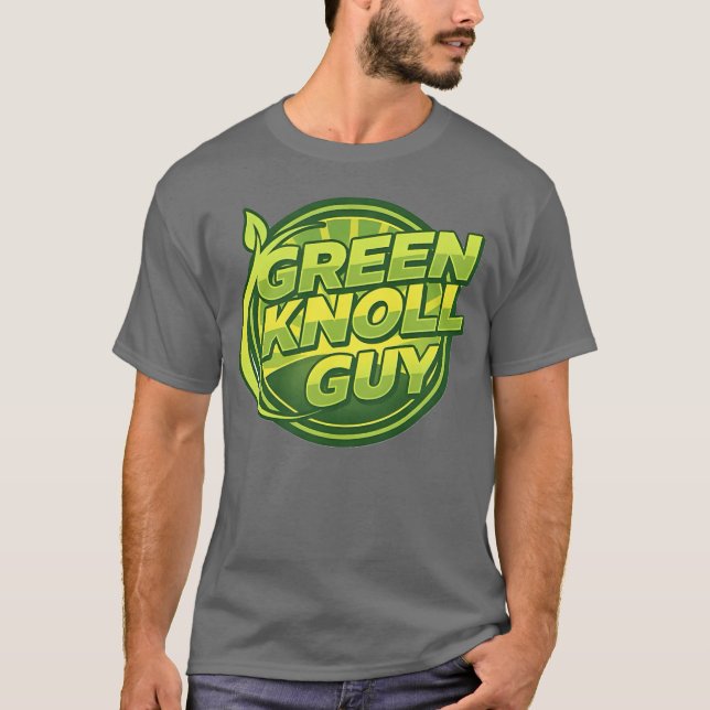 Grön kulle kille t shirt (Framsida)