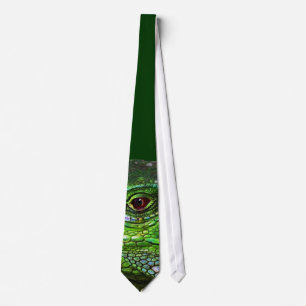 Grön leguansamling slips