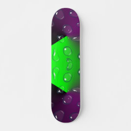 grön linje mini skateboard bräda 18,5 cm