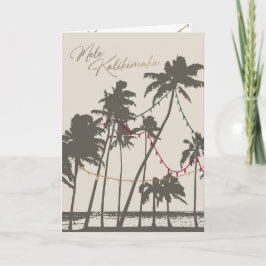 Grön & Ljus, Mele Kalikimaka Julkort Helgkort