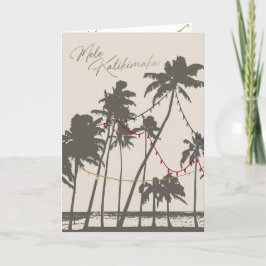 Grön & Ljus, Mele Kalikimaka Julkort Helgkort