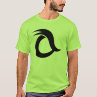 Grön logotypT-tröja för limefrukt Tee Shirt