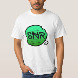 Grön logotypT-tröja för SNR T Shirt