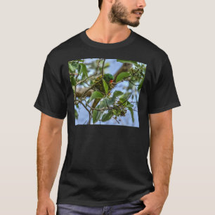 GRÖN LORIKEET LANTLIGA QUEENSLAND AUSTRALIEN TEE