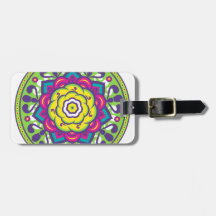 Grön lotusblommaMandala