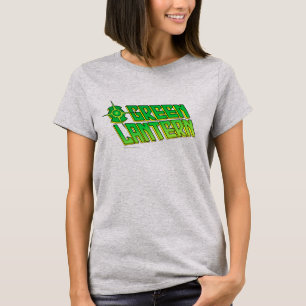 Grön lutad lyktalogotyp - t-shirt