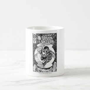 Grön lykta - all den börjar här, svarten och Wh Kaffemugg