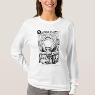 Grön lykta - den Reborn legenden, svartvitt T-shirt