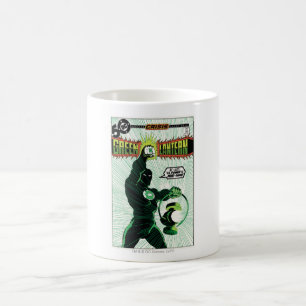 Grön lykta - glödande lykta kaffemugg