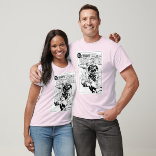 Grön lykta - handlingtecknaden täcker, svarten o t-shirt