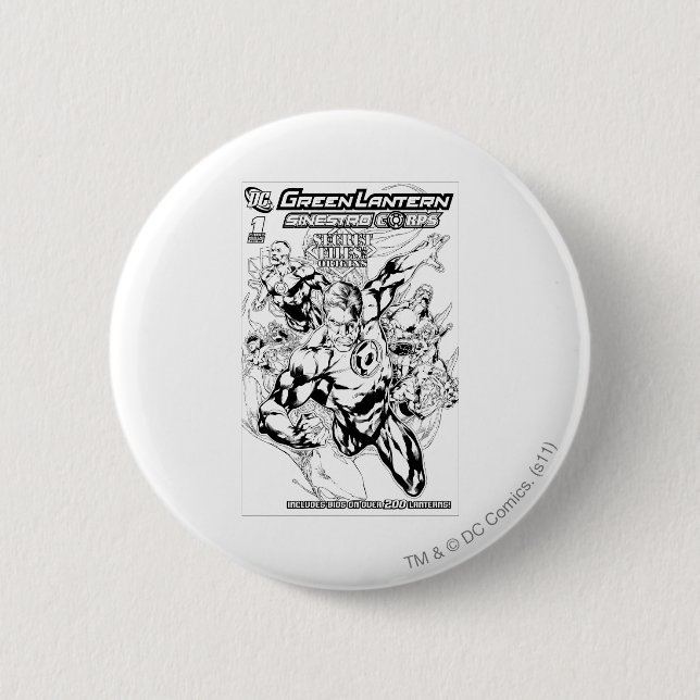 Grön lykta - hemligheten sparar, och ursprung knapp (Framsida)