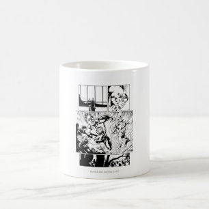 Grön lykta och den pråliga panelen 2 kaffemugg