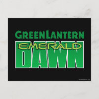 Grön lykta - smaragdgryninglogotyp