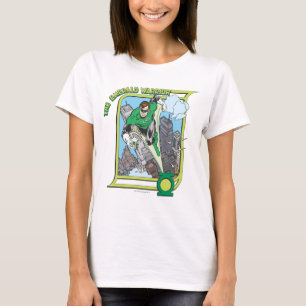 Grön lykta - smaragdkrigare t shirt