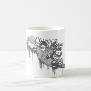 Grön lykta - vriden oskuldBW Kaffemugg