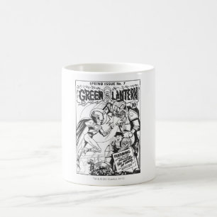 Grön lykta vs trollkarlen av Odds, svart Kaffemugg