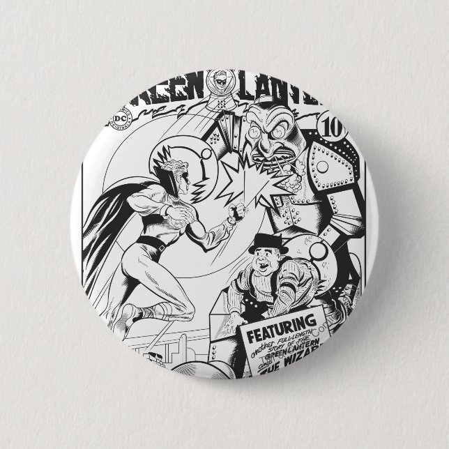 Grön lykta vs trollkarlen av Odds, svarten och Whi Knapp (Framsida)