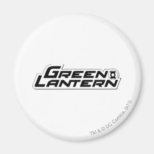 Grön lyktalogotyp 1 magnet
