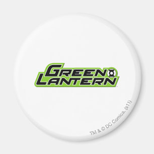 Grön lyktalogotyp 2 magnet