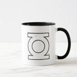 Grön lyktasymbolBW Mugg