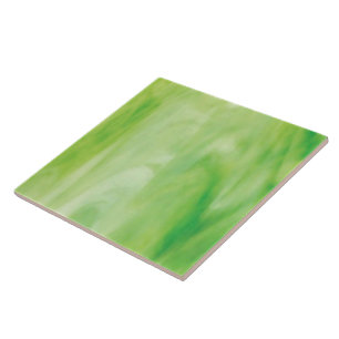 Grön målat glass kakelplatta
