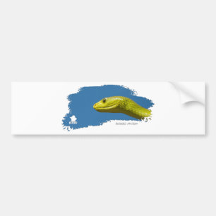 Grön Mamba 01 Bildekal