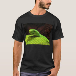 Grön MambaDendroaspis Angusticeps för östra T Shirt