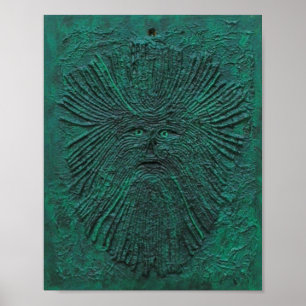 Grön man poster