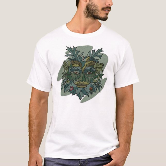 Grön man tee shirt (Framsida)