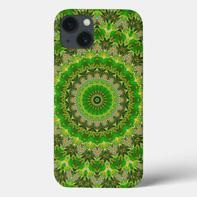 Grön Mandala Hjul (Baksida)
