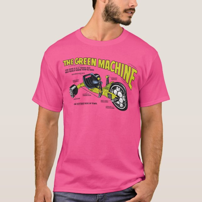 Grön Maskin present T Shirt (Framsida)