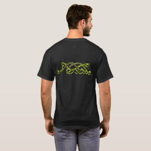 Grön Metallisk Viking Ormar T-shirt
