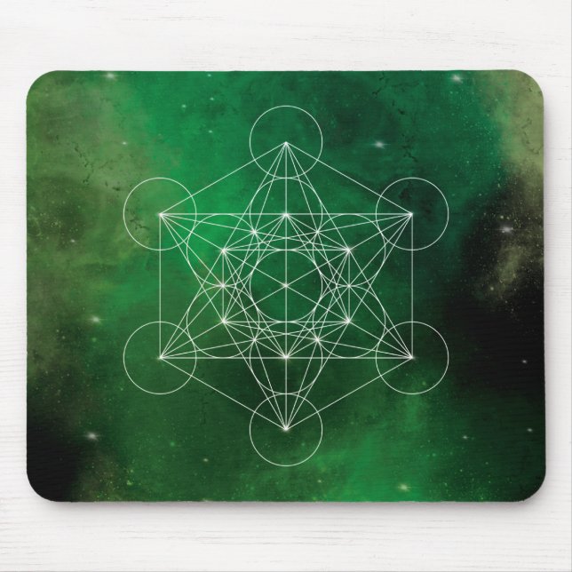 grön Metatron Musmatta (Framsidan)