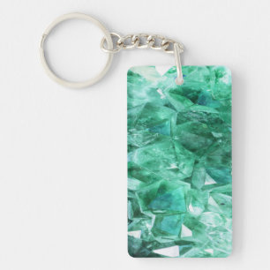 Grön mineral för smaragdgemsten