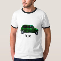 Grön mini- bilT-tröja