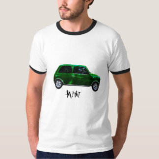Grön mini- bilT-tröja T-shirt