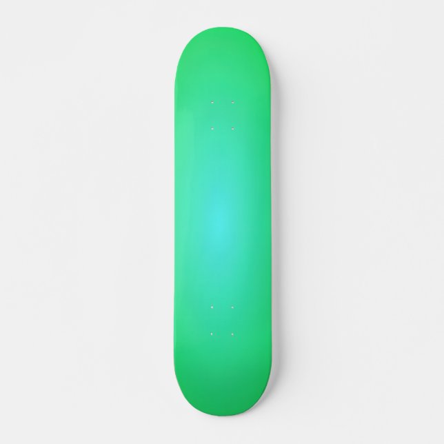 Grön Mini Skateboard Bräda 18,5 Cm (Framsida)