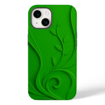 Grön Minimal Löv Design
