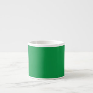 Grön minimalistisk espressomugg Modern lugn