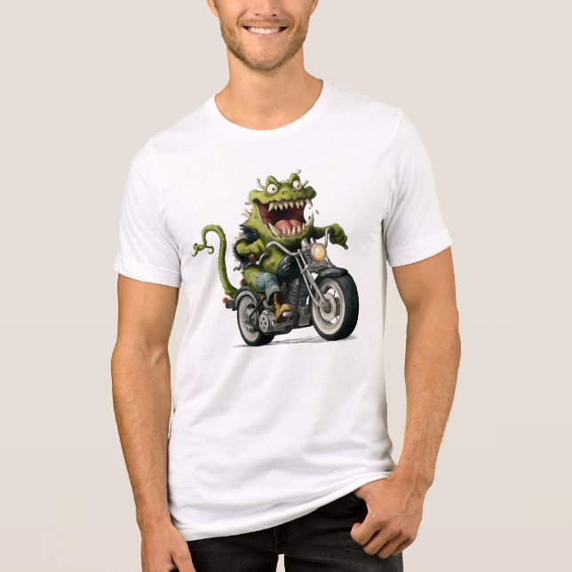 Grön Monster T Shirt (Framsida)
