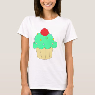 Grön muffin tee shirt