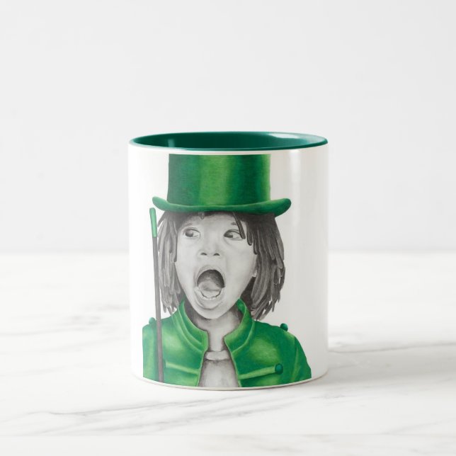 Grön mugg för pojke 1 (Center)