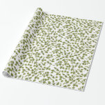 Grön murgrönaVine som slår in papper Presentpapper<br><div class="desc">Grön murgrönavine som slår in papper.</div>