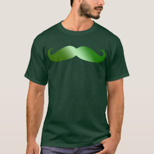 Grön mustaschirländaremustasch tröja